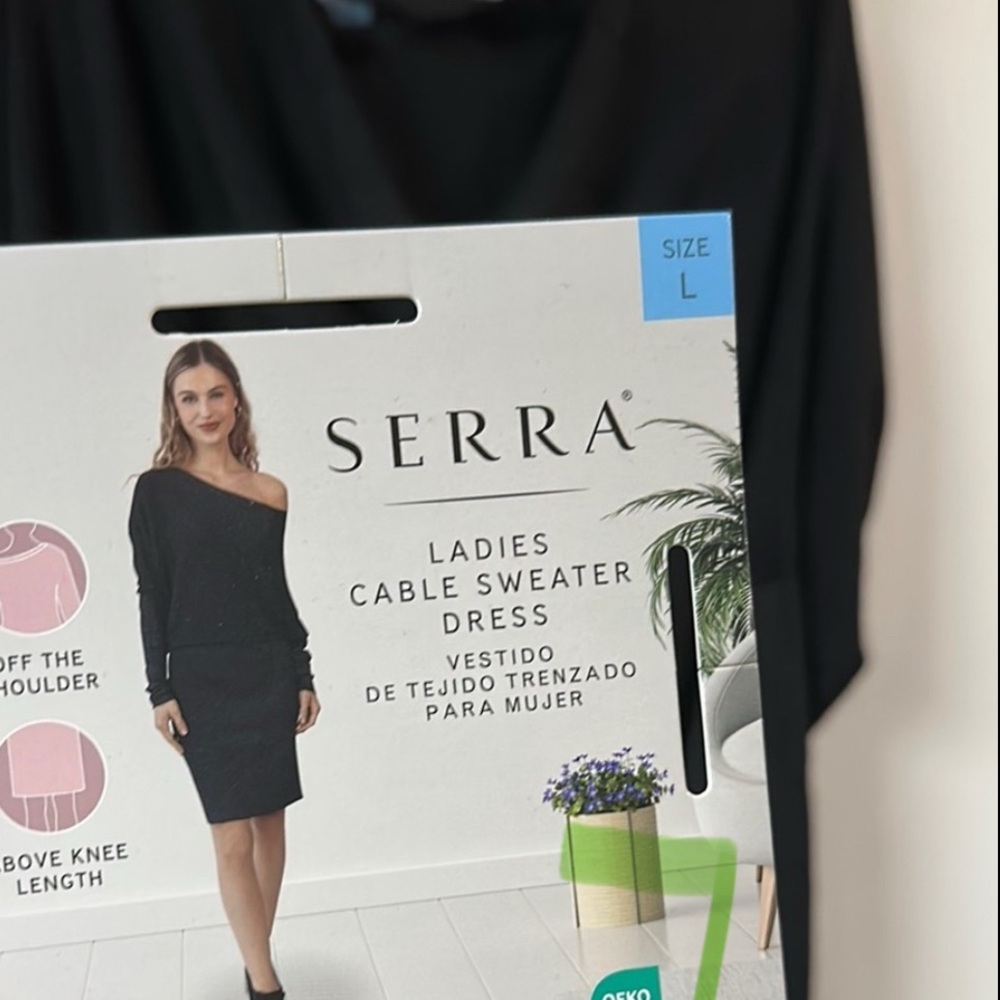 Chic Black Textured Fabric